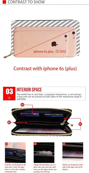 GIFTPUZZ Women Tote Bag Women Wallet Portable Cosmetic Bag for Women Bag Set 3 Pack PU Leather Bags with Zipper - Image 5