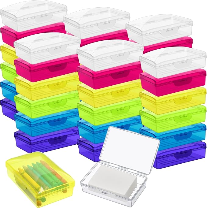 36 Pcs Travel Plastic Soap Container Crayon Boxes Bulk,Mixing Colors by Unknown