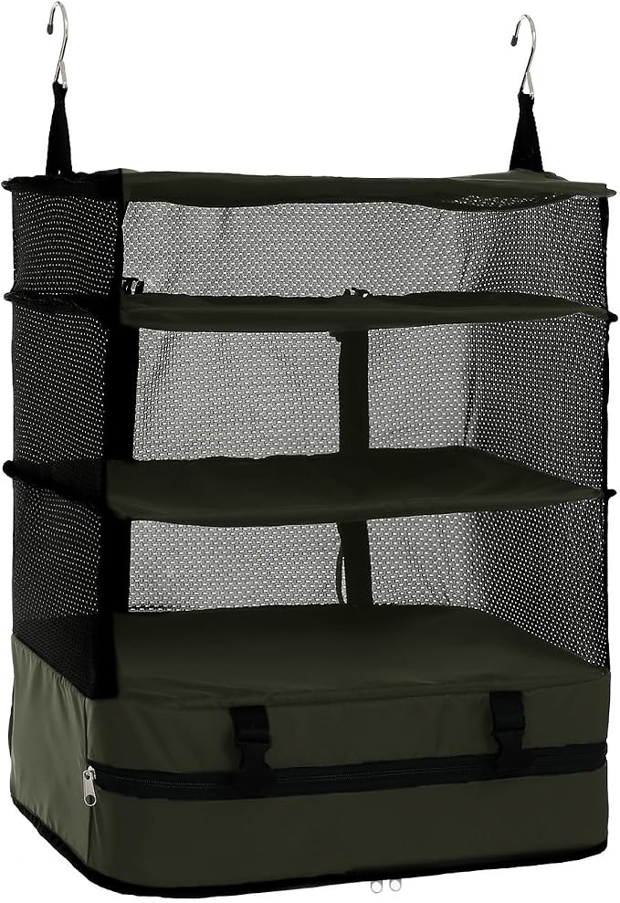 TABITORA Portable Hanging Travel Shelves Bag Packing Cube Organizer Suitcase Storage Large Capacity by TABITORA%EF%BC%9ANewStart%EF%BC%8CNewLife