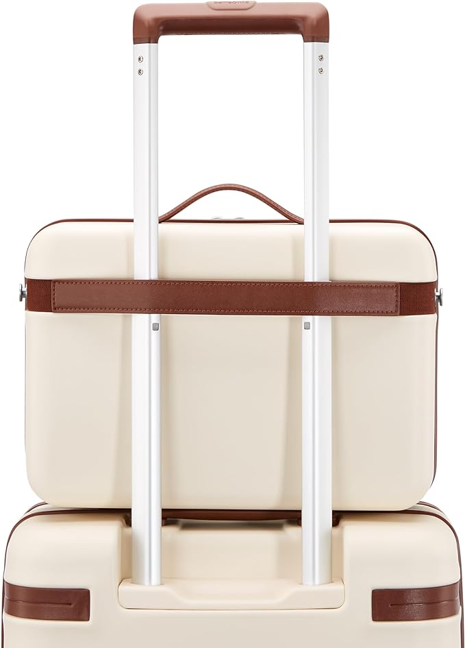 Samsonite Virtuosa Hardside Train Case, Crossbody Travel Makeup Case with Removable Strap - Image 4