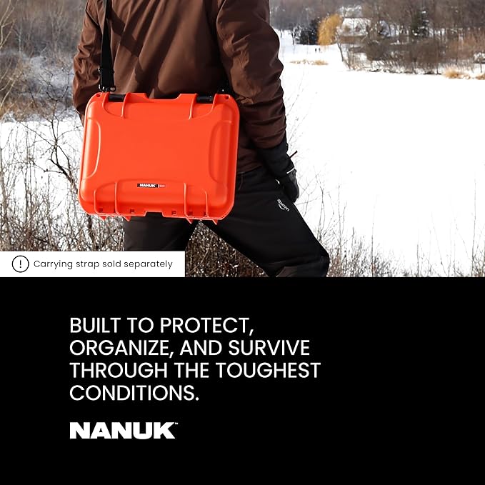 NANUK 920 Empty Hard Case – Waterproof Travel Hard Case, 16.7” x 13.4” x 6.8”, Dustproof & Impact-Resistant, Airline Carry-On Approved – Black - Image 7