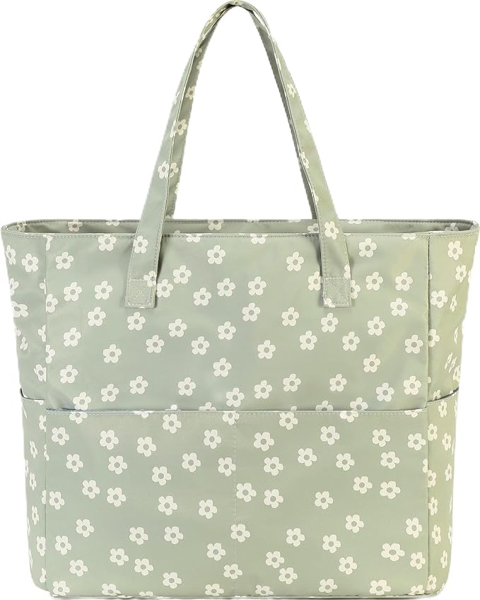 Bluboon Waterproof Beach Tote Pool Bags for Women Ladies Extra Large Carry On Bag With Wet Compartment for Weekender Travel by BLUBOON