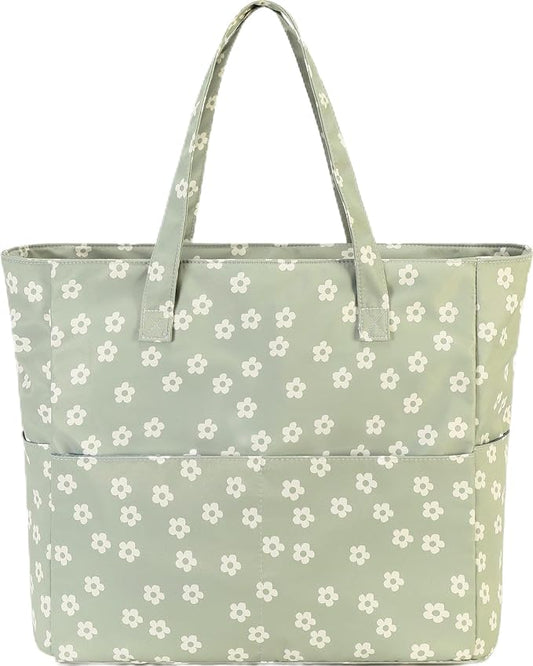 Bluboon Waterproof Beach Tote Pool Bags for Women Ladies Extra Large Carry On Bag With Wet Compartment for Weekender Travel by BLUBOON