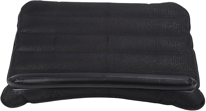 WALFRONT Lap Desk Pillow for Laptop, Ergonomic Water Design, Large Inflatable Table for Adults, Travel Portable Workstation for Bed Sofa