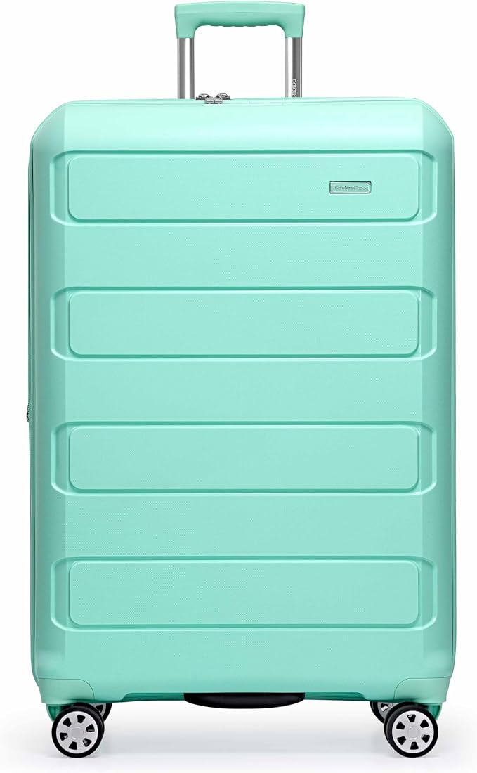 Traveler's Choice Pagosa Hardshell Expandable Luggage with Spinner Wheels, Mint, 30-Inch Large - Image 2