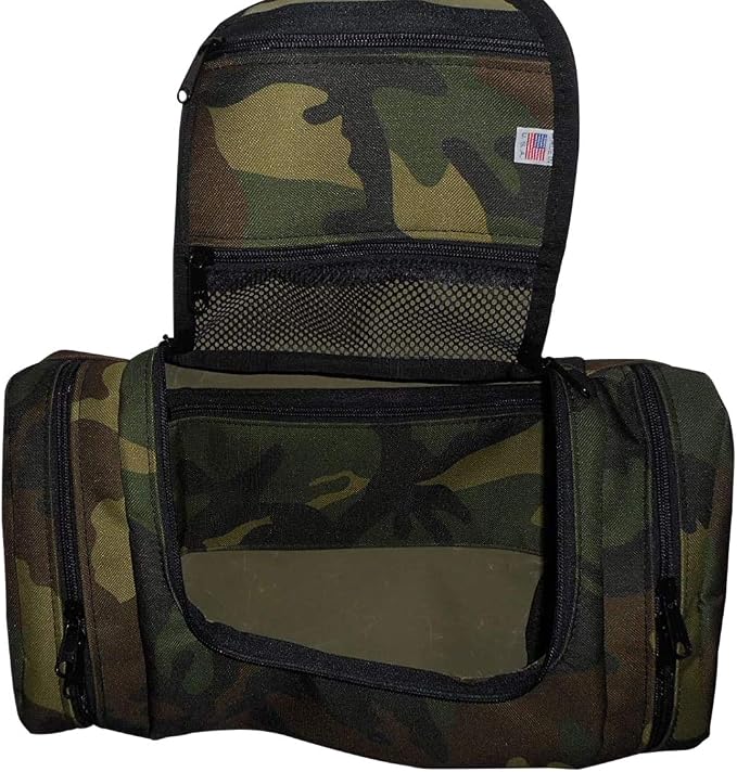 Large Hanging Toiletry Or Shaving Bag For All Your Essential, Made In USA. - Image 2