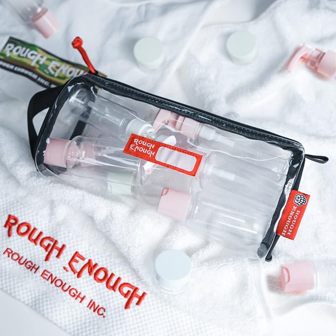 Rough Enough Clear Toiletry Bag For Toiletries Accessories - Image 8
