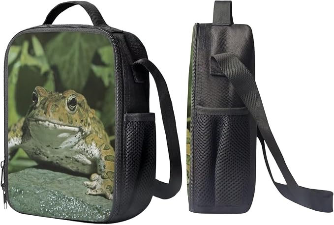 Girls Boys School Backpack with Lunch Box Pencil Case Comfy Padded Lightweight Toad Backpack Set Kids Cute Bookbag Insulated Lunch Bag Student Large Capacity Daypack 17 Inch - Image 4