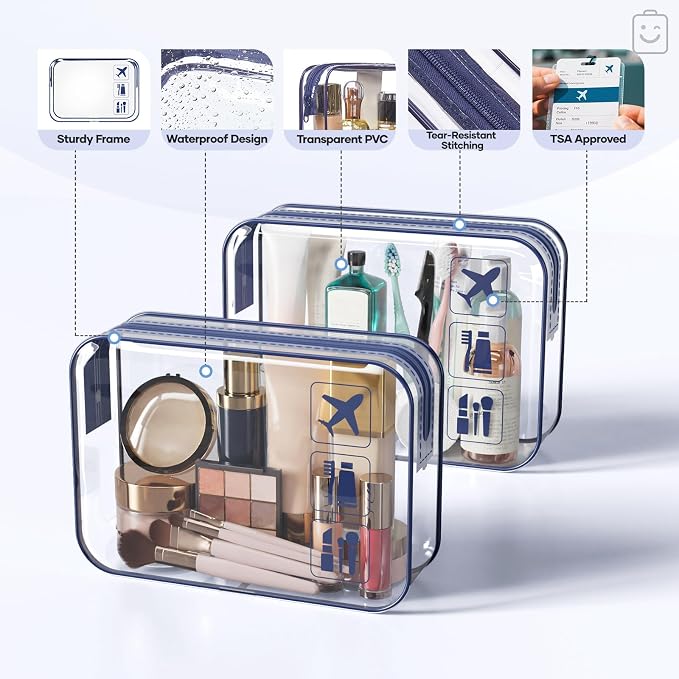 Veken 9/11 Set Compression Packing Cubes for Travel Essentials,Compressible Expandable Luggage Organizer Bags with Garment Bag,Space Saver Bags with Over 1000 pcs of Mesh Holes(Dark Blue Floral) - Image 4