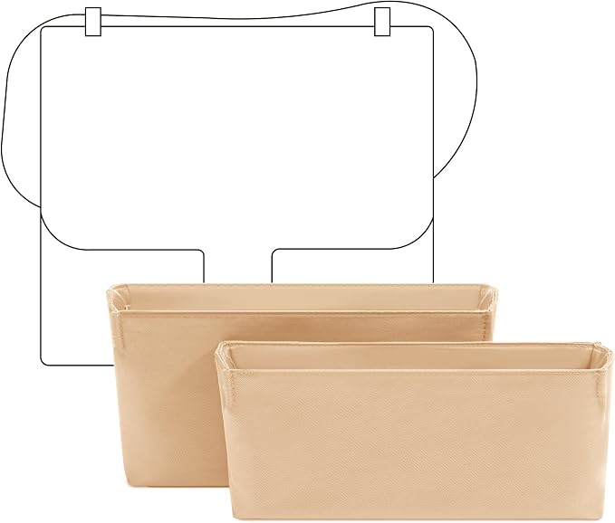 Purse Organizer Insert for HERMES Constance 19 Handbag, Custom Fit Inside Premium Vanile Lightweight WaterResistant Tote Bag Insert Accessories by FANJIProject