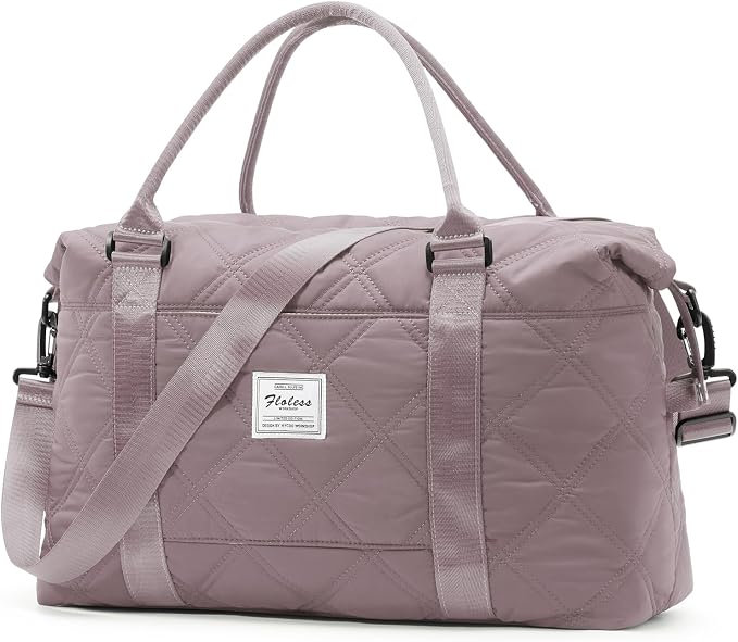 Travel Duffel Bag, Carry On Overnight Weekender Bags for Women | Travel Bag with Wet Pocket & Trolley Sleeve, For Spirit Airlines 18x14x8 Personal Item Bag - Image 7