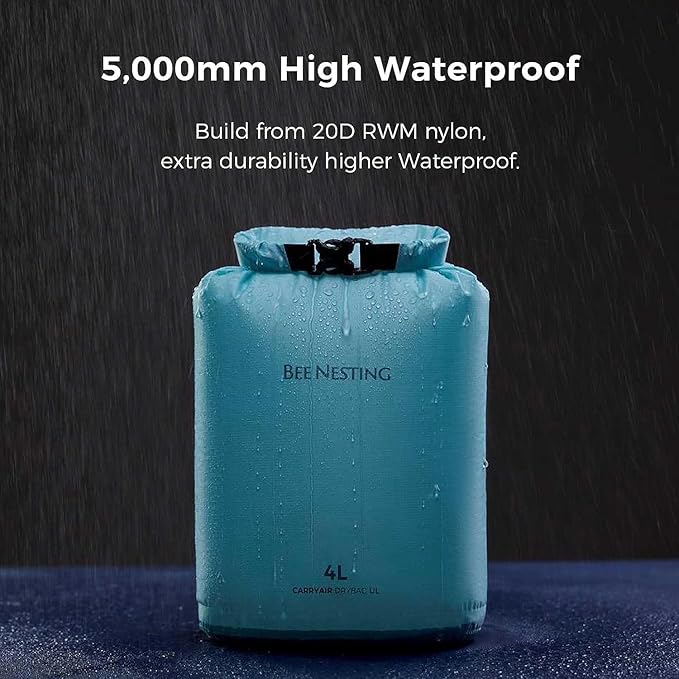 Bee Nesting Waterproof Dry Bag Lightweight Dry Sack Marine Dry Bags Suitable for swimming,kayaking,rafting boating, surfing, outdoor travel, mountaineering,hiking - Image 2