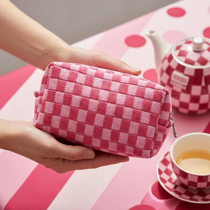 24 PACK Makeup Bags-Bulk Graduation Gifts Bridesmaid Proposal Gifts Makeup Pouch for Wedding Party Favors Bachelorette Party Decorations Toiletry Organizer Bag Cosmetic Case(Pink) - Image 8