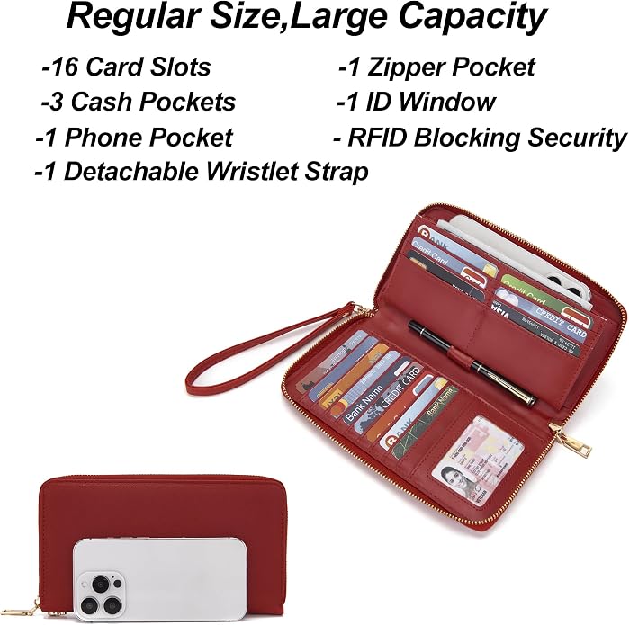 Qiyuer Structured Satchel Tote Handbags Set Women Purses with RFID Wallet | Premium, Sturdy, Spacious, Chic for Daily & Work, Vegan PU Leather, Multi-way Carry, Large Capacity RFID Wallet, Ideal Gift - Image 4