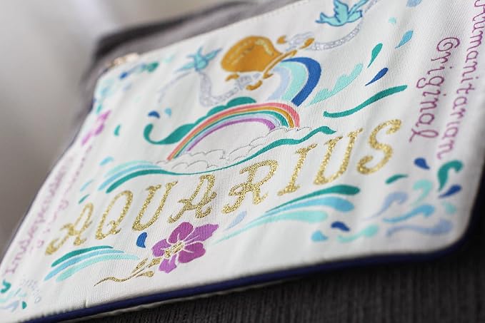 Catstudio Astrology Zipper Pouch, 5x7 Travel Toiletry Bag, Makeup Bag, Dog Treat Pouch, or Travel Purse - Image 3