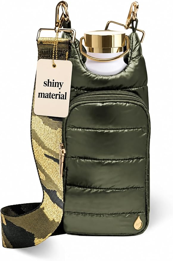 WanderFull Original HydroBag Crossbody Water Bottle Holder with Phone Pocket, Fits Water Bottles up to 32 oz by WanderFull