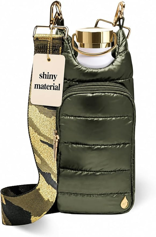 WanderFull Original HydroBag Crossbody Water Bottle Holder with Phone Pocket, Fits Water Bottles up to 32 oz by WanderFull