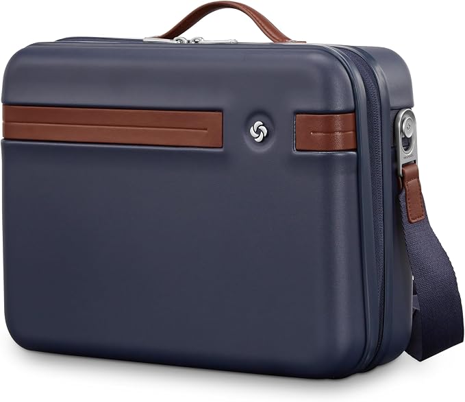 Samsonite Virtuosa Hardside Train Case, Crossbody Travel Makeup Case with Removable Strap by Samsonite