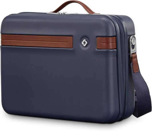 Samsonite Virtuosa Hardside Train Case, Crossbody Travel Makeup Case with Removable Strap by Samsonite