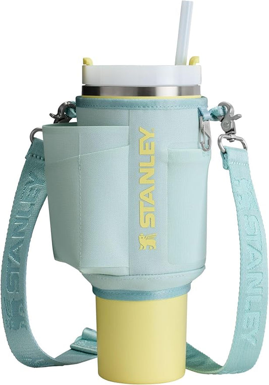 STANLEY All Day Quencher Carry All for 40 oz Tumbler with Handle | Crossbody Bag with Phone Holder Pocket, Card Sleeve & Detachable Strap | Water Bottle Carrier Bag | BPA-Free | Mist by Unknown