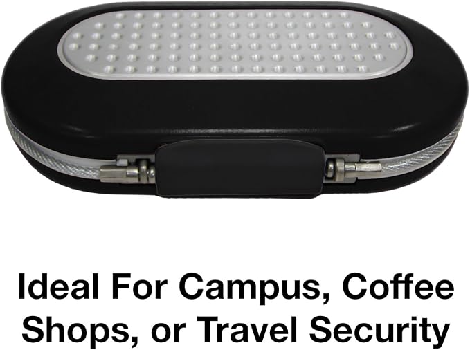 Master Lock Portable Small Lock Box,Set Your Own Combination-Lock Portable Safe,Personal Travel Safe,5900D,Gunmetal Grey,(Pack of 2) - Image 3