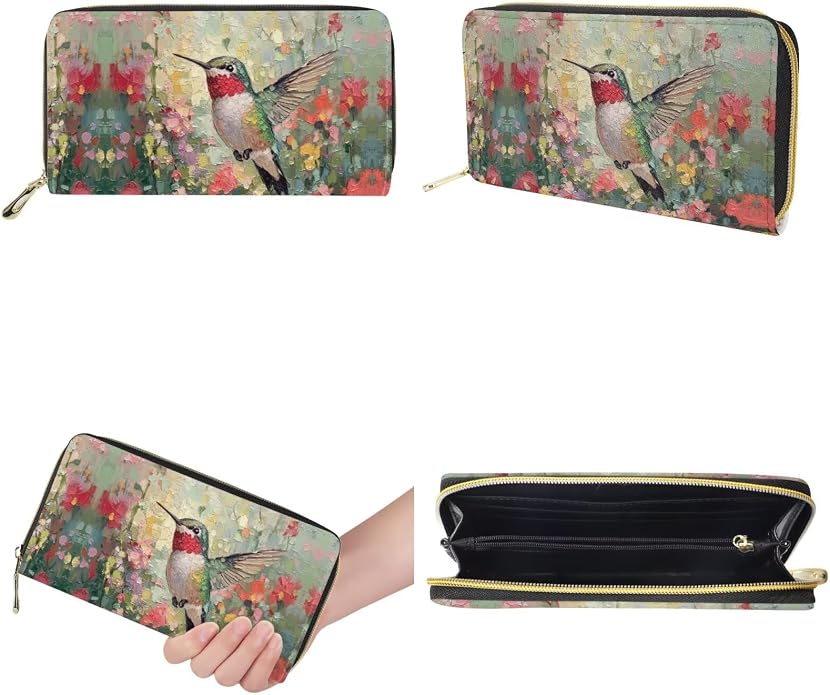 GIFTPUZZ Women Tote Bag Women Wallet Portable Cosmetic Bag for Women Bag Set 3 Pack PU Leather Bags with Zipper - Image 7