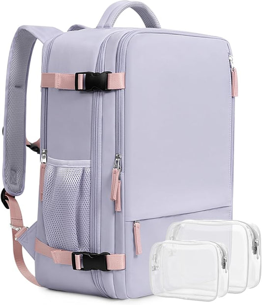 Beraliy Large Travel Backpack For Women, Airline Approved Carry On Backpack, Anti Theft Personal Item Backpack, Waterproof Bag, Casual Daypack Travel Essentials by Beraliy