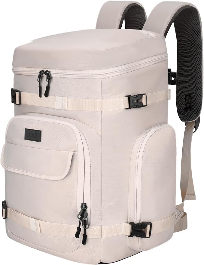 65L Waterproof Ski Boot Bag, Heavy Duty Snowboard Backpack for Helmet Goggles Gear, Air Travel Winter Sports Bag by Unknown