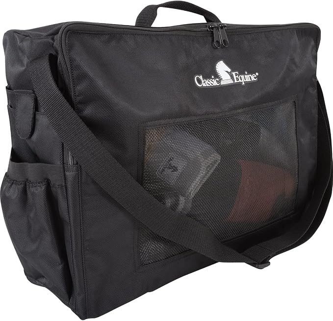 Classic Equine Boot Accessory Tote Black Black by Classic+Equine