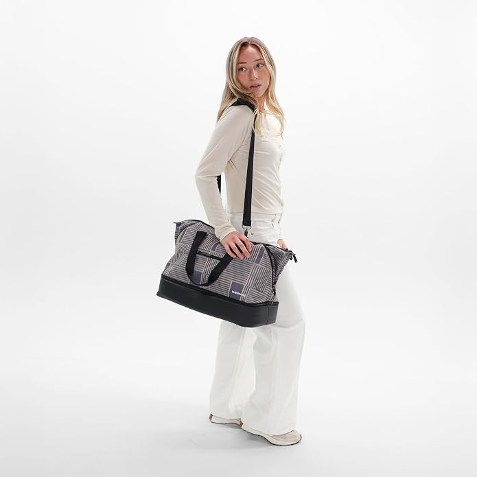 Sherpani Boston, Anti Theft Weekender Bags, Travel Duffel Bag, Carry On Tote Bag with Removable Shoe Bottom Compartment - Image 4
