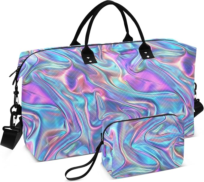 senya Weekender Bags Travel Duffel Gym Bag Trendy Y2k Style Carry on Overnight Tote Bag with Toiletry Bag for Airplane Travel Trip Gym Yoga, g366817174p1006c1071s2442 by senya