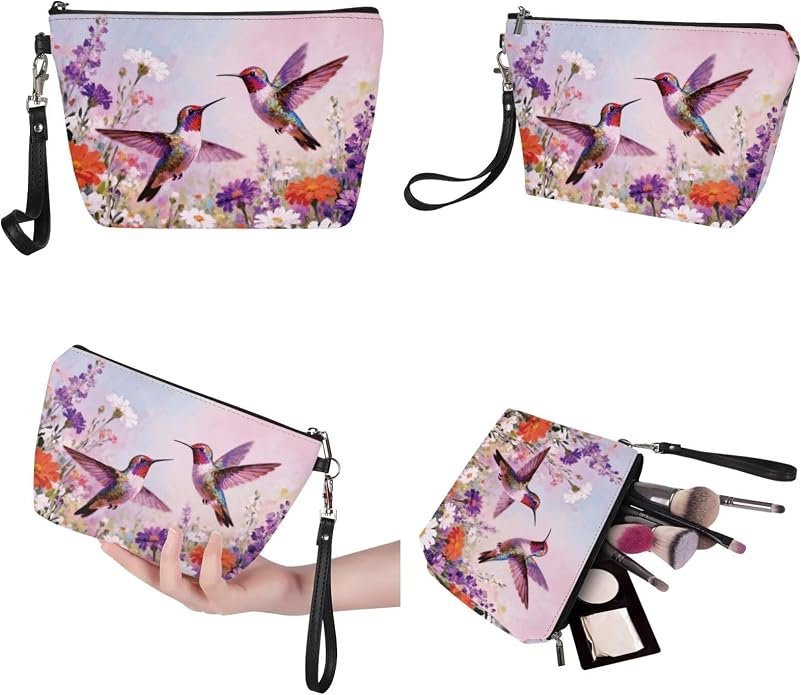 GIFTPUZZ Women Tote Bag Women Wallet Portable Cosmetic Bag for Women Bag Set 3 Pack PU Leather Bags with Zipper - Image 6