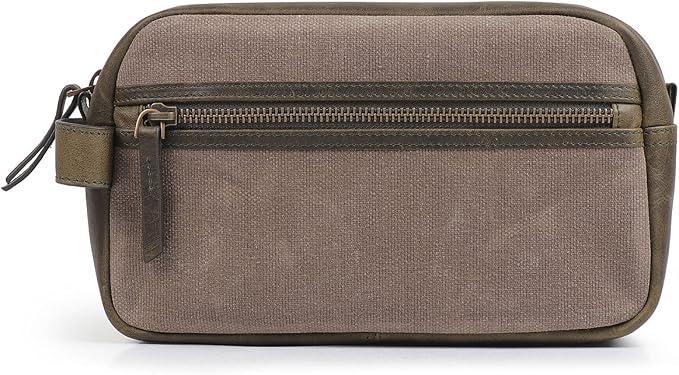 Londo Genuine Leather Travel Toiletry Bag – Makeup, Shaving Organizer, Dopp Kit for Men & Women, Durable & Stylish Travel Accessory - Image 3