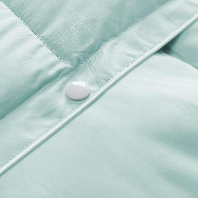 zzlamb Puffy Down Camping Blanket Water-Repellent, Down Throw Travel Blanket Portable for Outdoor, Light Warm Quilt for Couch Plane Car Theater Stadium Picnic RV Backpacking Hammock - Image 5