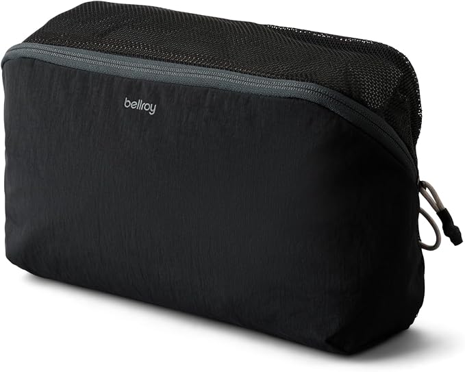 Bellroy Packing Cube 6L (Organizer Packing Pouch with Internal Zip Pocket and Durable, Lightweight Design) - Black by Bellroy