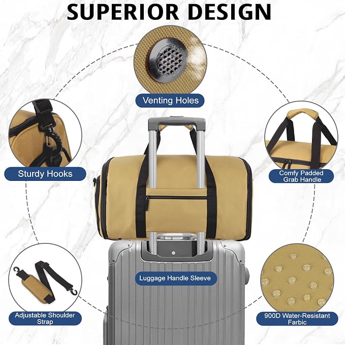 ATRIPACK Duffle Bag for Men,Tactical Duffle Bags for Travel,55L Large Capacity Convertible Garment Bag With Shoes Compartment, Multi-functional Gym Bags Suit Bag for Traveling Workout Business Trip - Image 6