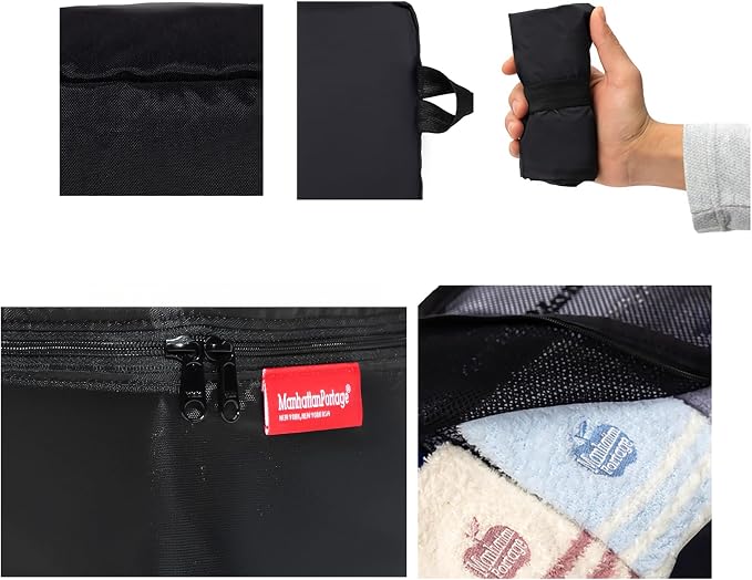 Manhattan Portage 3-Piece Packing Organizers Set Premium Packing Cubes with YKK Zippers and Durable Nylon Construction - Image 8