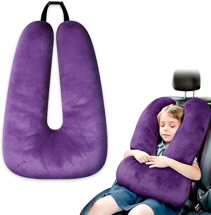 Atablyn Travel Pillows for Car Back Seat U Shaped Travel Pillow Cushion Car Pillow for Family Sleeping Airplane Adults and Children Head Neck and Body Support Long Distance Journey Accessories by Atablyn-Foryourdailylife