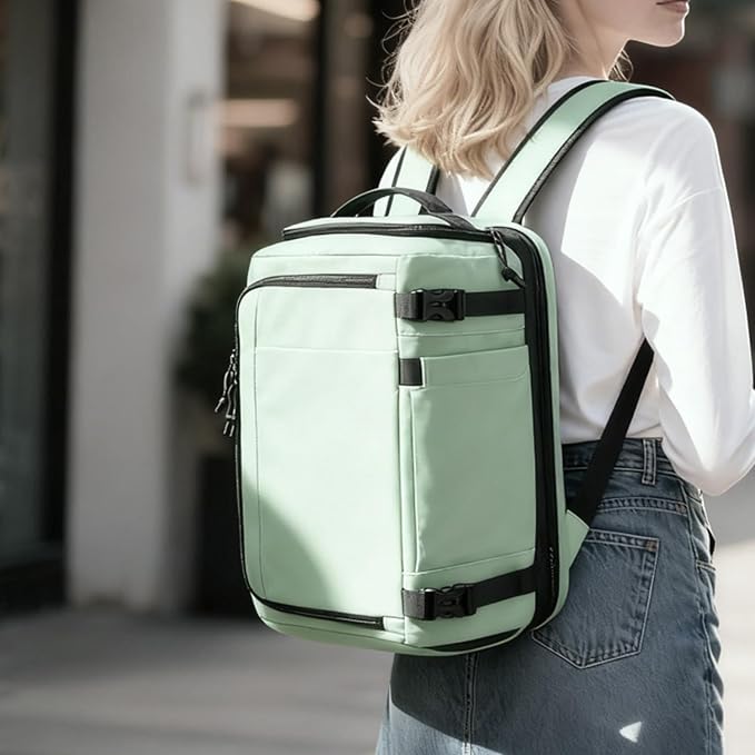 Carry On Travel Backpack Flight Approved Laptop Backpack for Women Men | Personal Item Travel Bag, Casual Weekender Daypack with Wet Pocket for Business, Hiking - Image 2