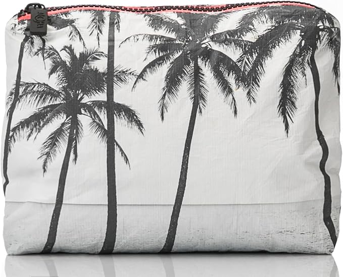 ALOHA Collection Small Pouch | Lightweight, Packable, and Splash-Proof Makeup Pouch | Easy to Clean by ALOHACollection