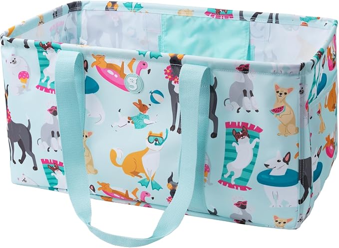 geckobrands Large Utility Tote - Durable Multipurpose Bag for Beach, Travel, Shopping & Outdoor Activities by geckobrands