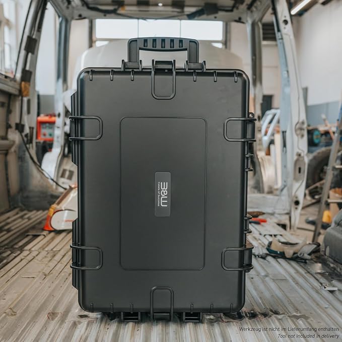 B&W International Jumbo 6700 Outdoor Tool Case with Pocket Tool Boards, Black - Image 12