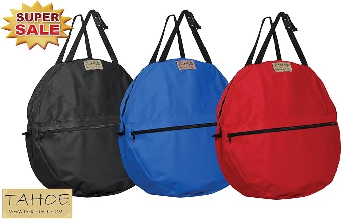 Horse and Calf Roping 3 Ropes Carry Bag Custom Designed with Reflective and Overlay Trims by Tahoe Tack - Image 6