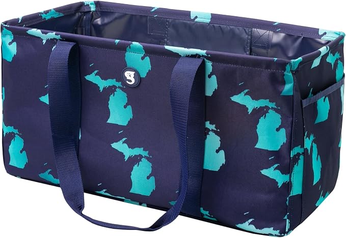 geckobrands Large Utility Tote - Durable Multipurpose Bag for Beach, Travel, Shopping & Outdoor Activities by geckobrands