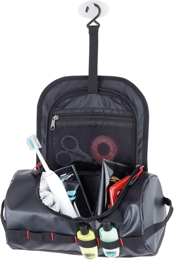 TROIKA Toiletry Bag for Men Washbag, Black, 300 x 155 x 155 mm, black, 300 x 155 x 155 mm, Modern - Image 3