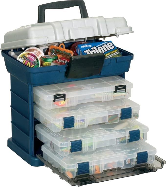 Plano 1364 4-By Rack System 3650 Size Tackle Box, Premium Tackle Storage - Image 3