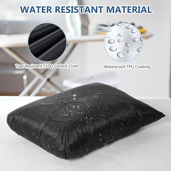 OTraki 2 Pack Wet Bags for Swimming Travel Laundry Bag Nappy Bag Dirty Wet Clothes Bag Waterproof Storage Bags for Gym Swimsuit Workout Yoga Beach Pool (12 x 14 inch) - Image 3