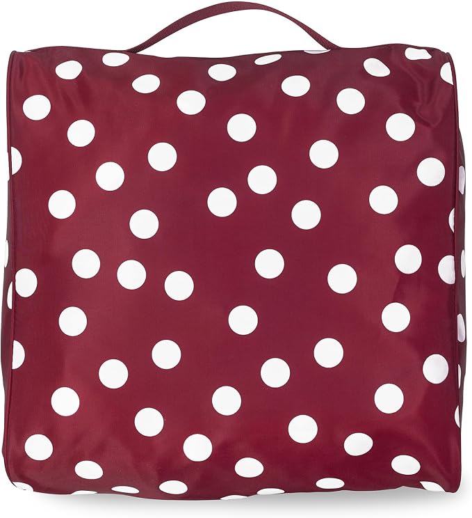 kate spade new york Packing Cube Set of 3, Julie Dot | Pack of Luggage Organizers in 3 Sizes with Mesh Windows, Zipper Closures, and Carry Handles for Travel - Image 5