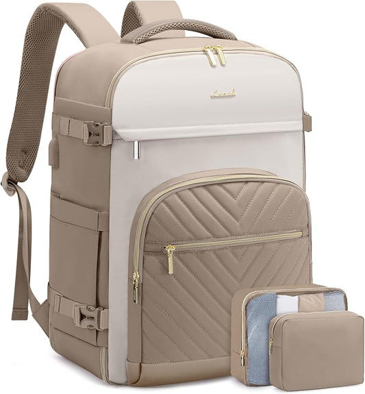 LOVEVOOK Travel Backpack for Women,40L Carry On Backpack for Airplanes,17.3 Inch Laptop Personal Item Travel Bag by LOVEVOOK