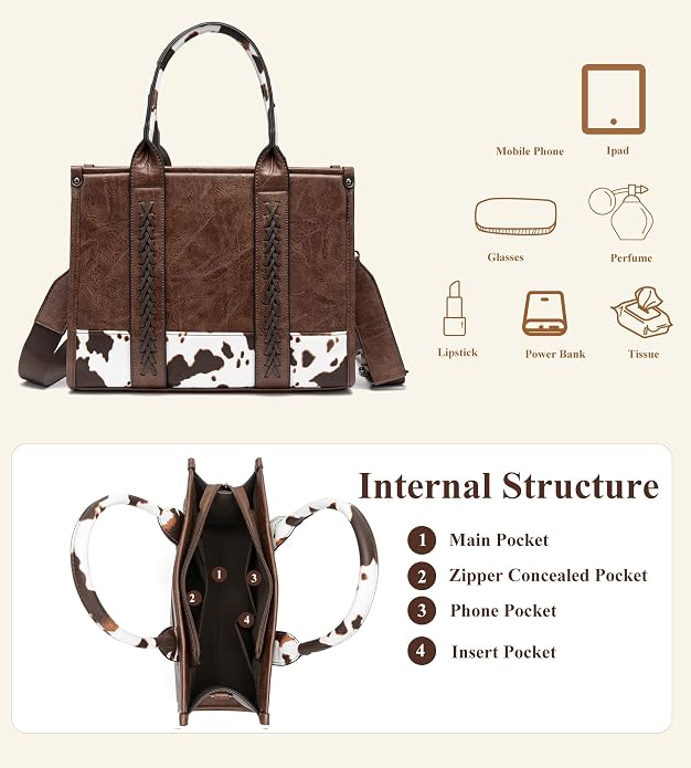 KingTo Women's Crocodile Pattern Satchel Handbags Stylish Tote Handbags crocodile purses for women 3 Pcs Set (B-blue) - Image 5